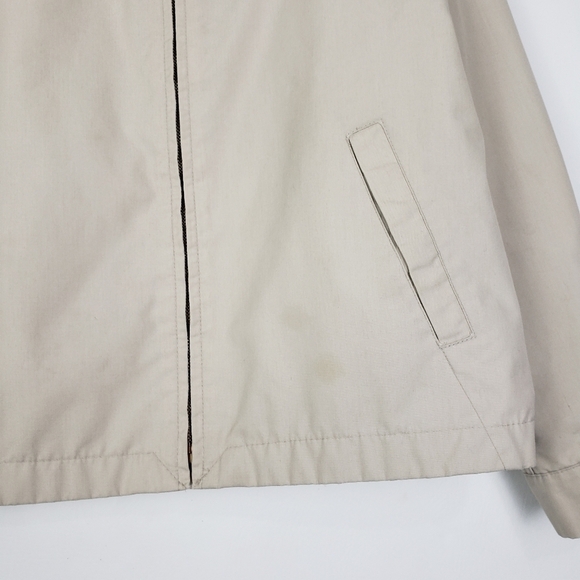 London Fog‎ Cream Mens Golf Jacket 10/12 - Picture 4 of 5